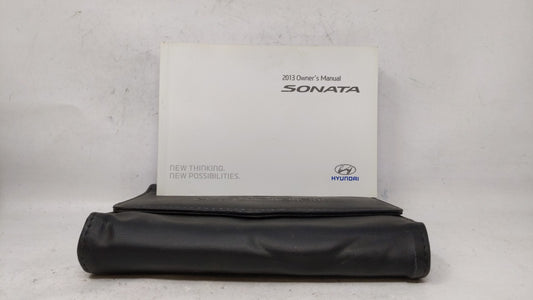 2013 Hyundai Sonata Owners Manual Book Guide OEM Used Auto Parts - Oemusedautoparts1.com