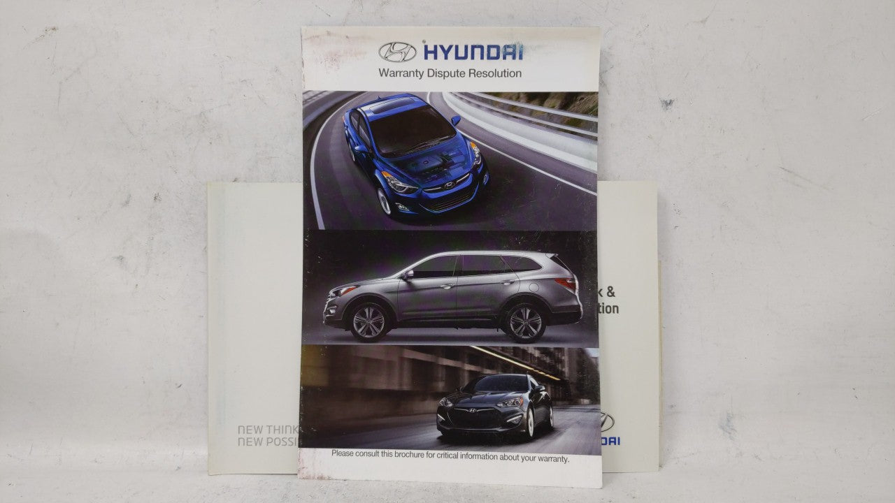2013 Hyundai Sonata Owners Manual Book Guide OEM Used Auto Parts - Oemusedautoparts1.com