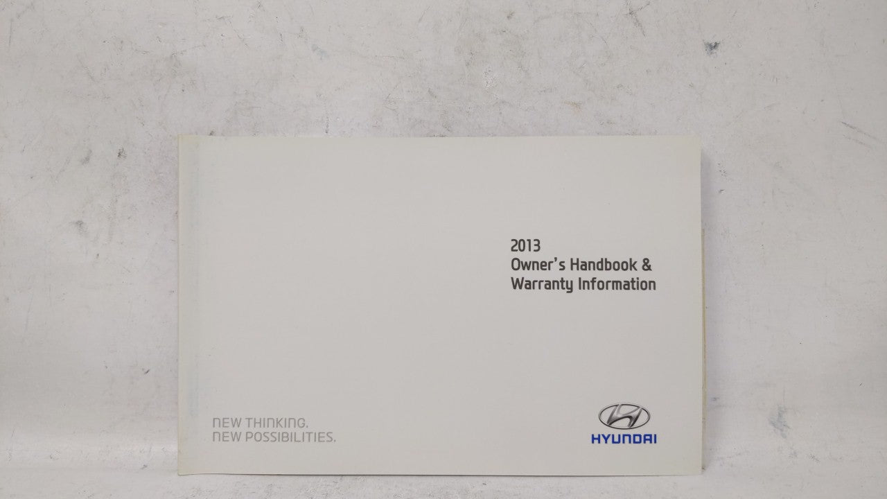 2013 Hyundai Sonata Owners Manual Book Guide OEM Used Auto Parts - Oemusedautoparts1.com