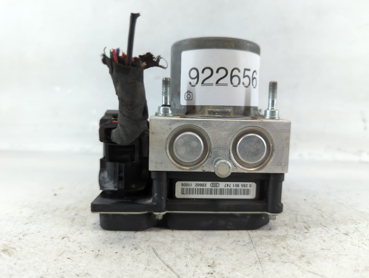 2011-2013 Hyundai Sonata Anti-Lock Brake ABS Pump Module Actuator OEM P/N:0 265 238 094 58920-3Q500 Fits Fits 2011 2012 2013