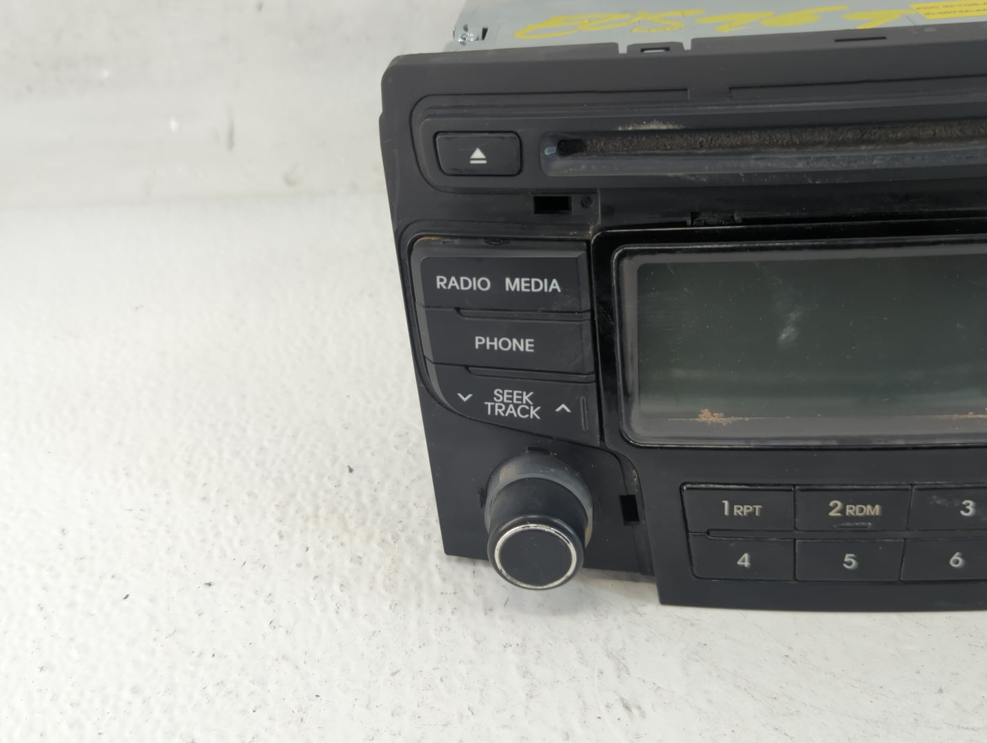 2013-2014 Hyundai Sonata Radio AM FM Cd Player Receiver Replacement P/N:86180-3Q700 Fits Fits 2013 2014 OEM Used Auto Parts 
