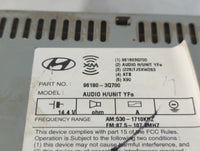 2013-2014 Hyundai Sonata Radio AM FM Cd Player Receiver Replacement P/N:86180-3Q700 Fits Fits 2013 2014 OEM Used Auto Parts 