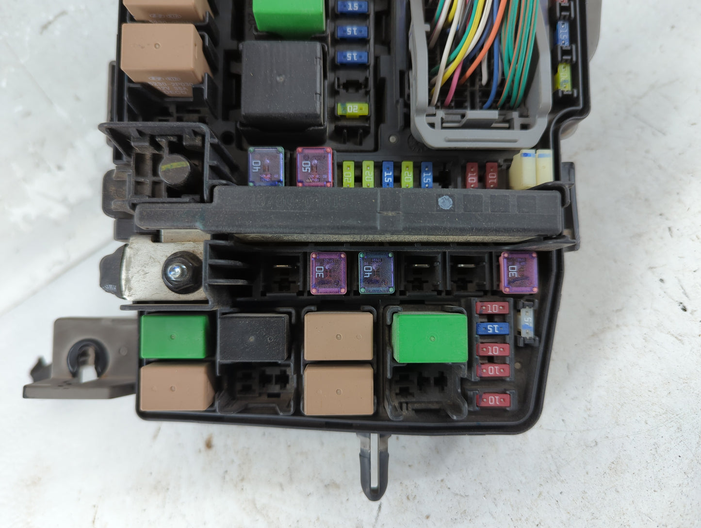 2011-2014 Hyundai Sonata Fusebox Fuse Box Panel Relay Module P/N:91950-3S711 Fits Fits 2011 2012 2013 2014 OEM Used Auto Par