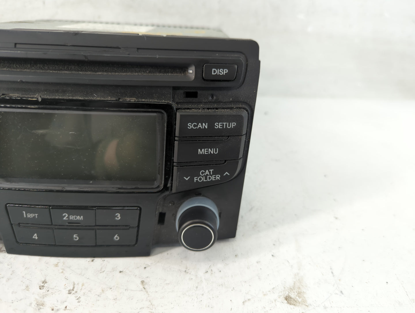 2013 Hyundai Sonata Radio AM FM Cd Player Receiver Replacement P/N:96180-3Q700 Fits OEM Used Auto Parts - Oemusedautoparts1.