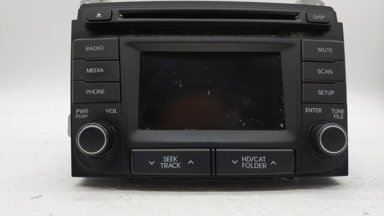 2013-2014 Hyundai Sonata Am Fm Cd Player Radio Receiver - Oemusedautoparts1.com