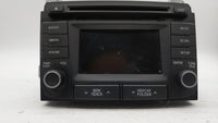 2013 Hyundai Sonata Radio AM FM Cd Player Receiver Replacement P/N:96170-3Q0004X 96180-3Q8004X Fits Fits 2014 OEM Used Auto 