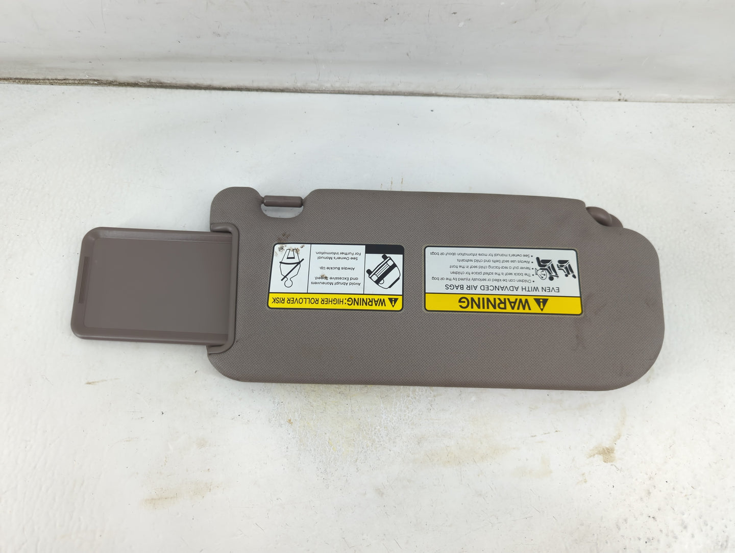 2010-2015 Hyundai Tucson Sun Visor Shade Replacement Driver Left Mirror Fits Fits 2010 2011 2012 2013 2014 2015 OEM Used Aut