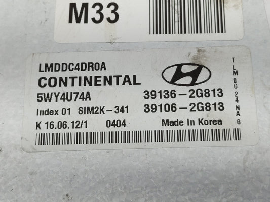 2013 Hyundai Tucson PCM Engine Control Computer ECU ECM PCU OEM P/N:39106-2G813 39136-2G813 Fits OEM Used Auto Parts