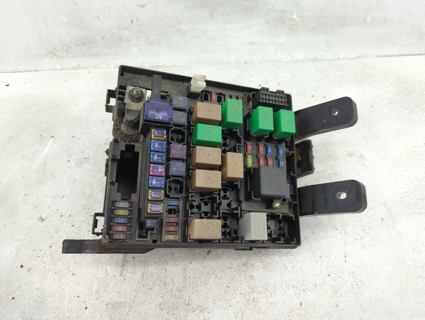 2013 Hyundai Tucson Fusebox Fuse Box Panel Relay Module P/N:91956-00045 Fits OEM Used Auto Parts - Oemusedautoparts1.com