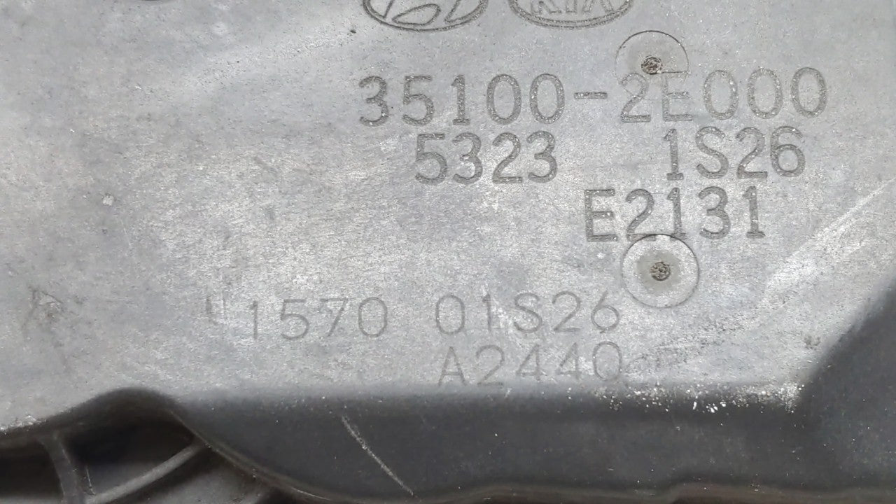 2014-2018 Hyundai Tucson Throttle Body P/N:35100-2E000 Fits Fits 2011 2012 2013 2014 2015 2016 2017 2018 2019 OEM Used Auto 