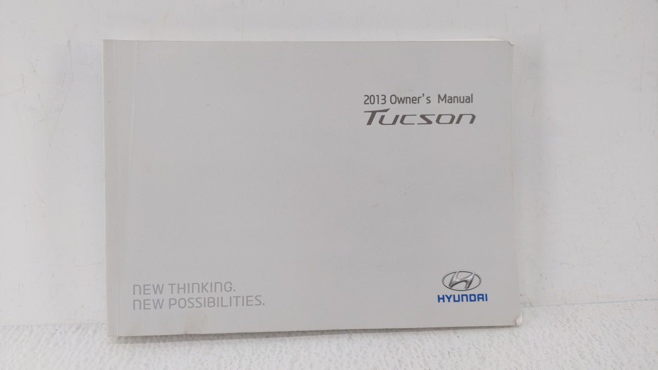 2013 Hyundai Tucson Owners Manual Book Guide OEM Used Auto Parts - Oemusedautoparts1.com
