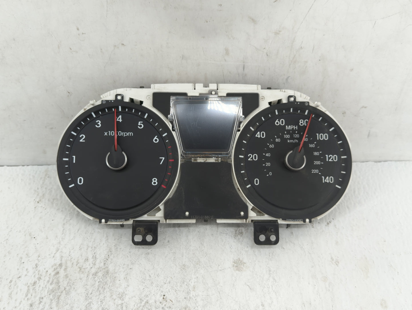 2010-2013 Hyundai Tucson Instrument Cluster Speedometer Gauges P/N:94001-2S580 94001-2S585 Fits Fits 2010 2011 2012 2013 OEM