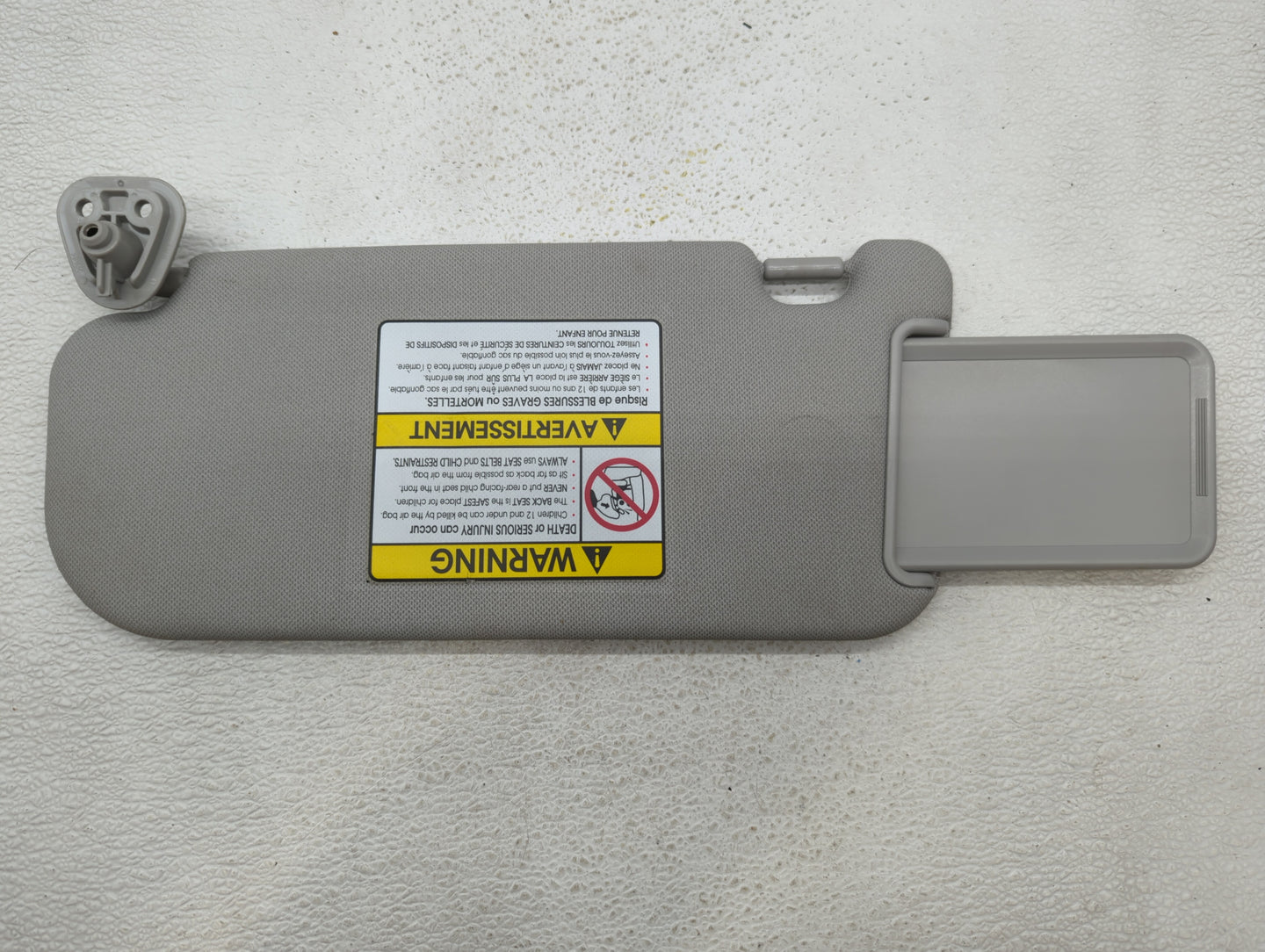 2010-2015 Hyundai Tucson Sun Visor Shade Replacement Passenger Right Mirror Fits Fits 2010 2011 2012 2013 2014 2015 OEM Used