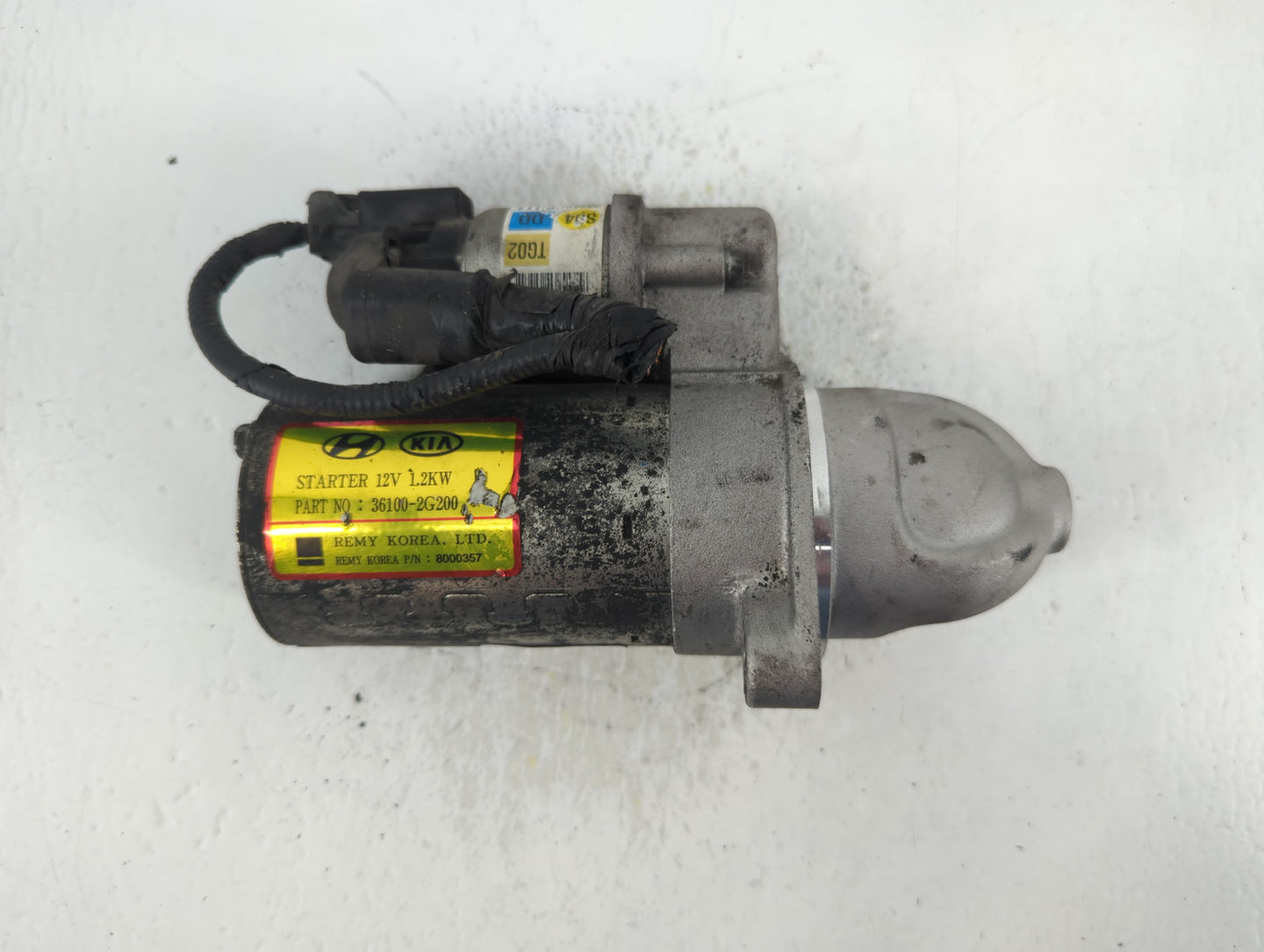 2010-2015 Hyundai Tucson Car Starter Motor Solenoid OEM P/N:8000357 36100-2G200 Fits OEM Used Auto Parts - Oemusedautoparts1