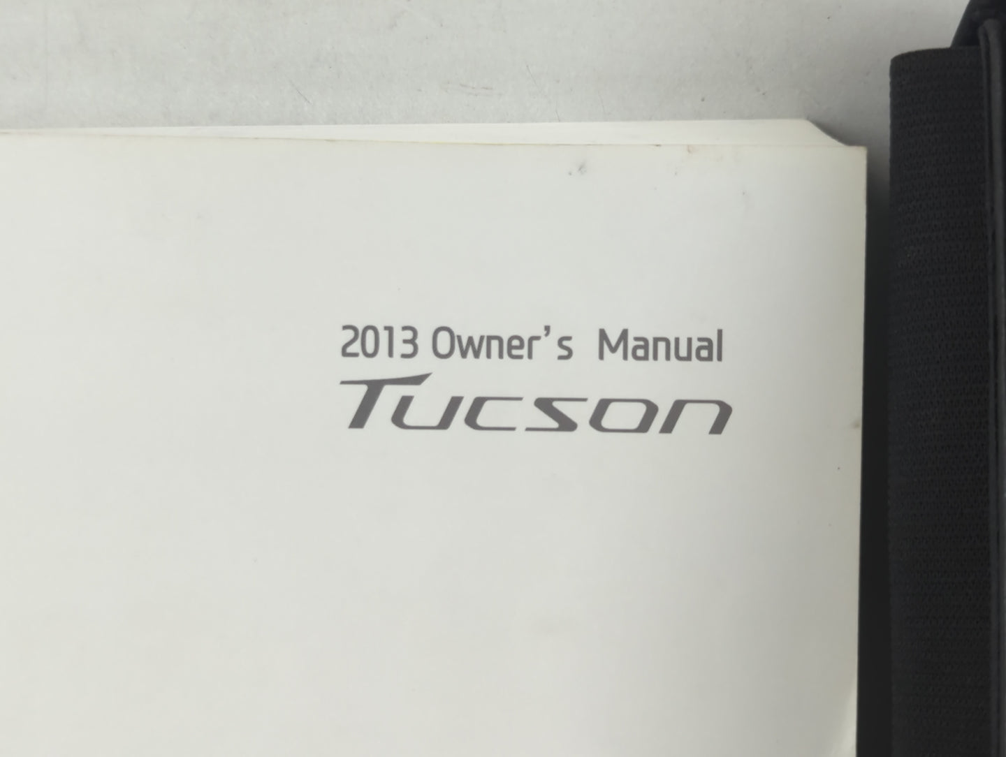 2013 Hyundai Tucson Owners Manual Book Guide OEM Used Auto Parts - Oemusedautoparts1.com