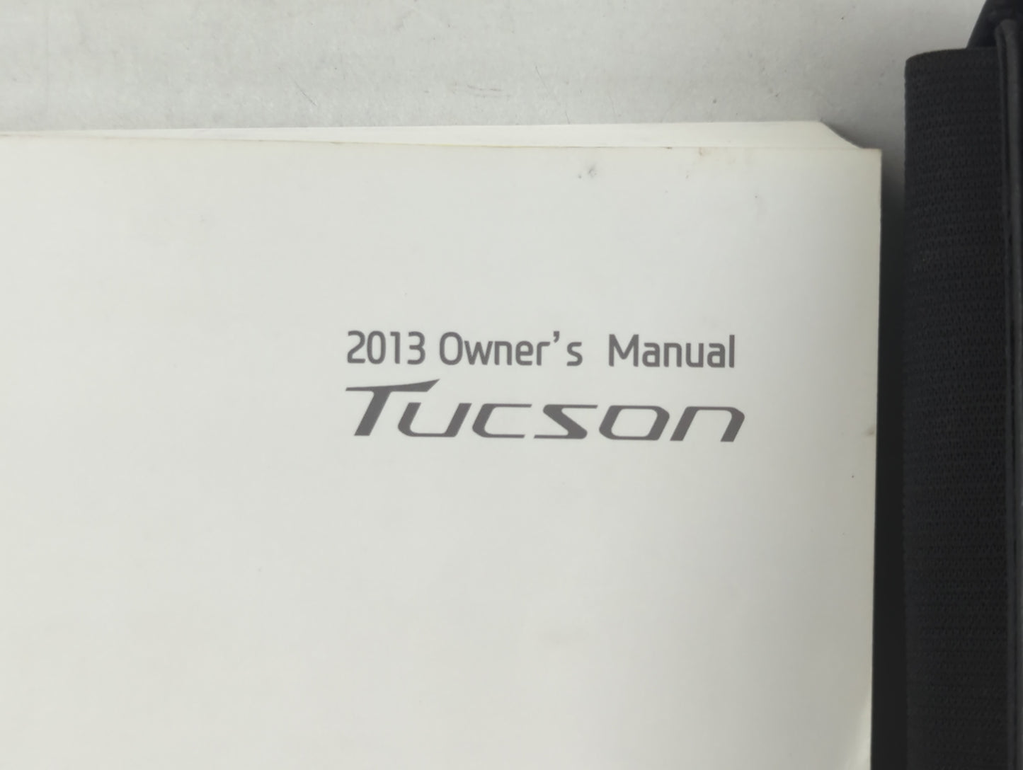 2013 Hyundai Tucson Owners Manual Book Guide OEM Used Auto Parts - Oemusedautoparts1.com