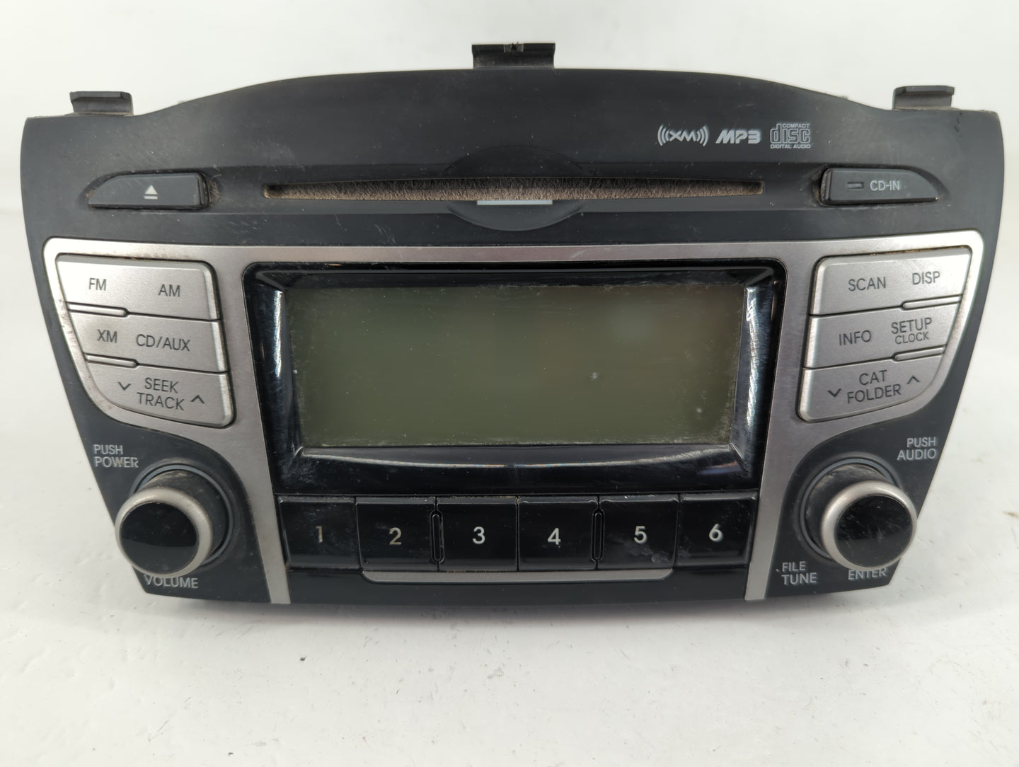 2010-2013 Hyundai Tucson Am Fm Cd Player Radio Receiver - Oemusedautoparts1.com