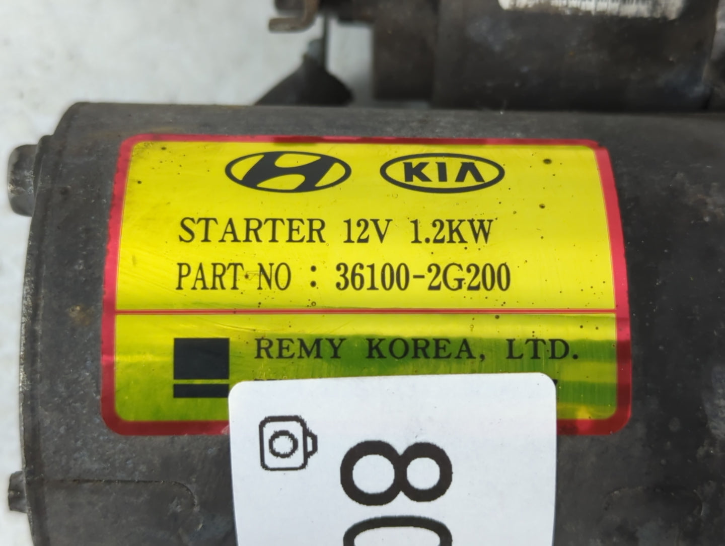 2010-2015 Hyundai Tucson Car Starter Motor Solenoid OEM P/N:36100-2G200 Fits Fits 2008 2009 2010 2011 2012 2013 2014 2015 20