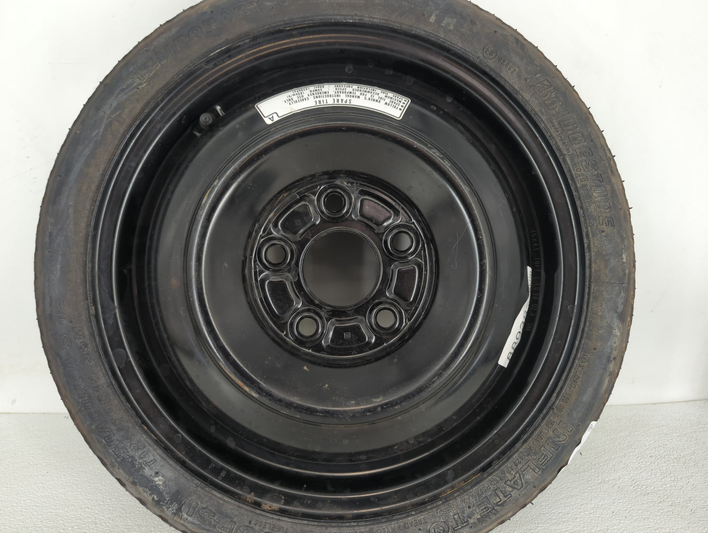 2006-2015 Hyundai Tucson Spare Donut Tire Wheel Rim Oem - Oemusedautoparts1.com