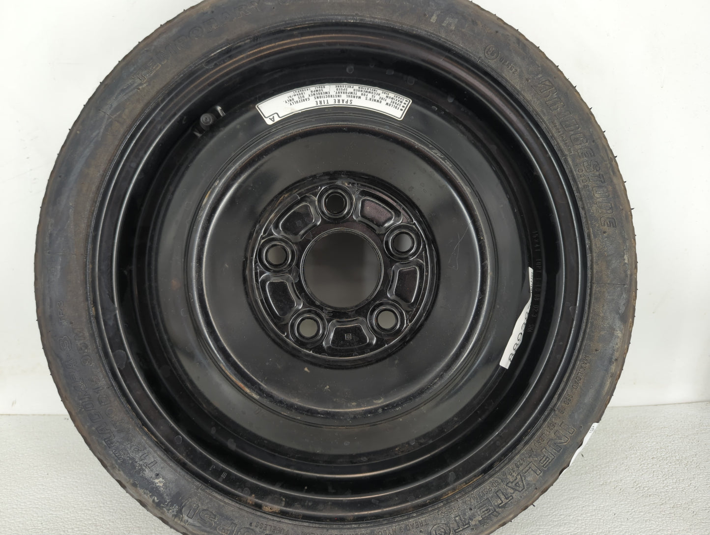 2006-2015 Hyundai Tucson Spare Donut Tire Wheel Rim Oem - Oemusedautoparts1.com