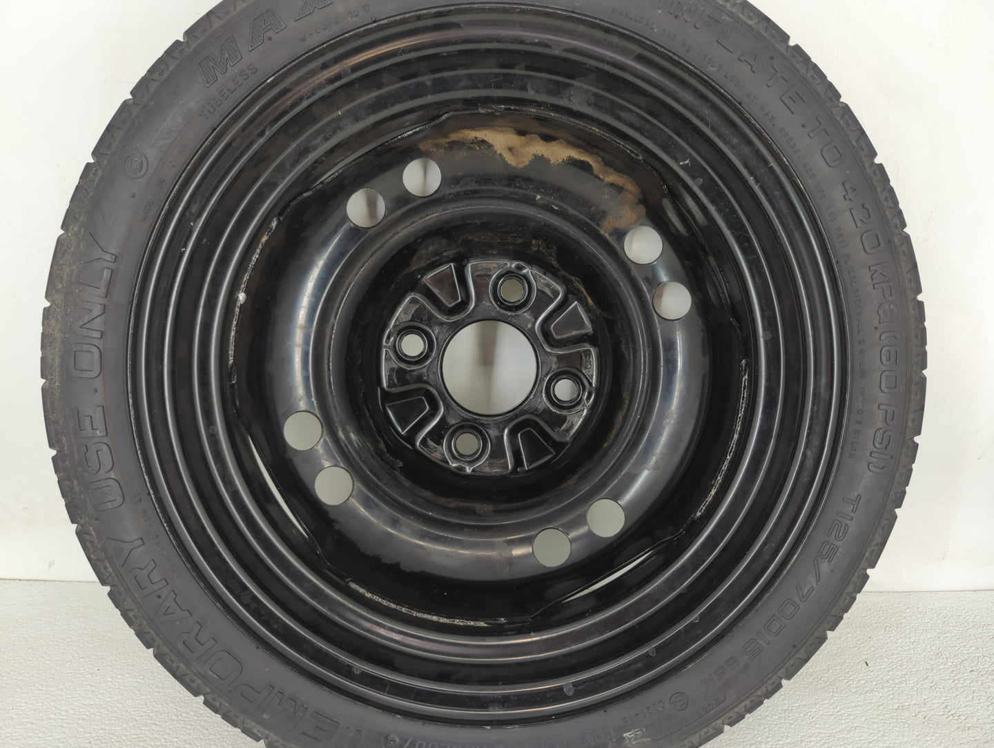 2006-2015 Hyundai Tucson Spare Donut Tire Wheel Rim Oem - Oemusedautoparts1.com