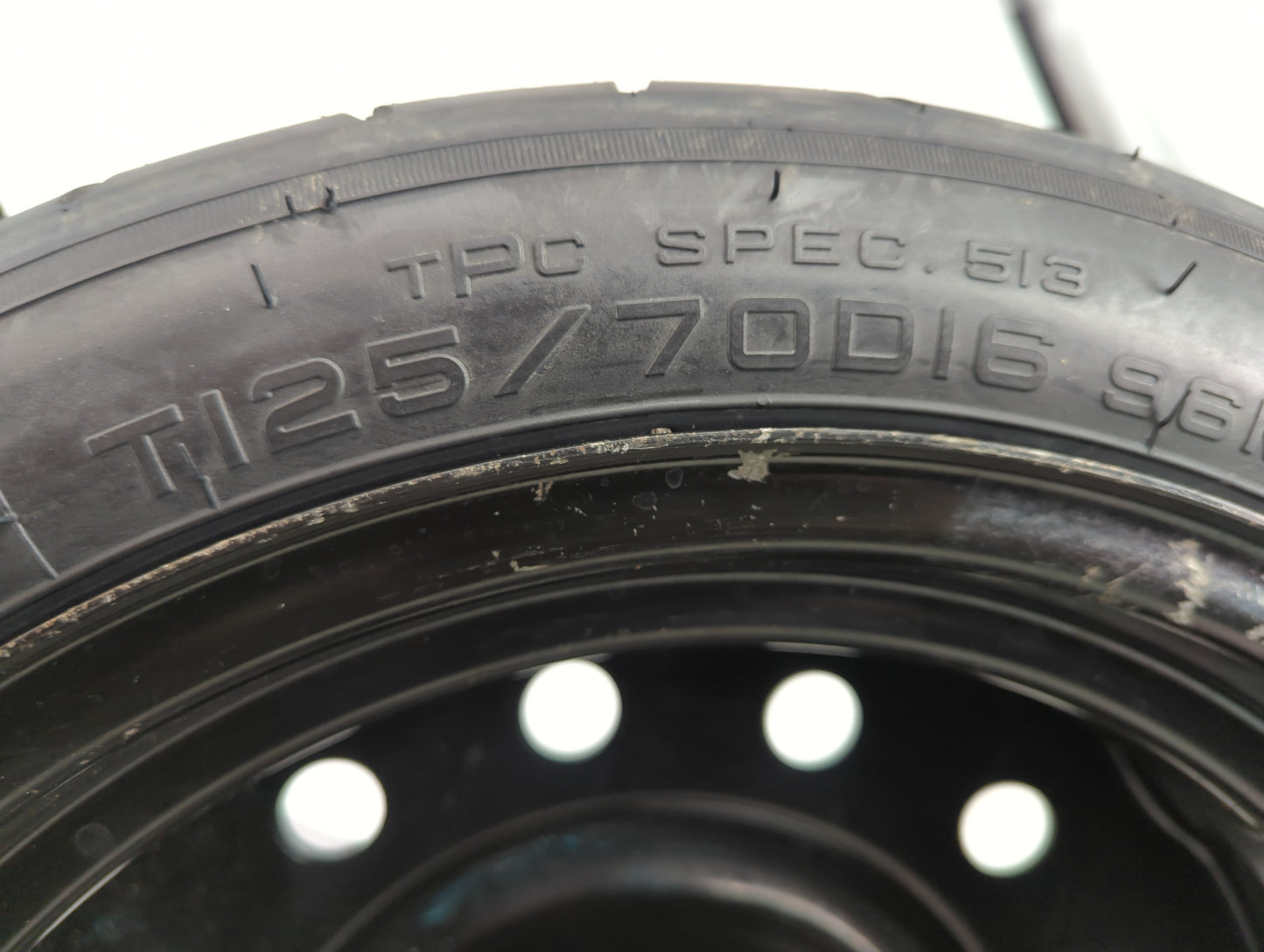 2006-2015 Hyundai Tucson Spare Donut Tire Wheel Rim Oem - Oemusedautoparts1.com