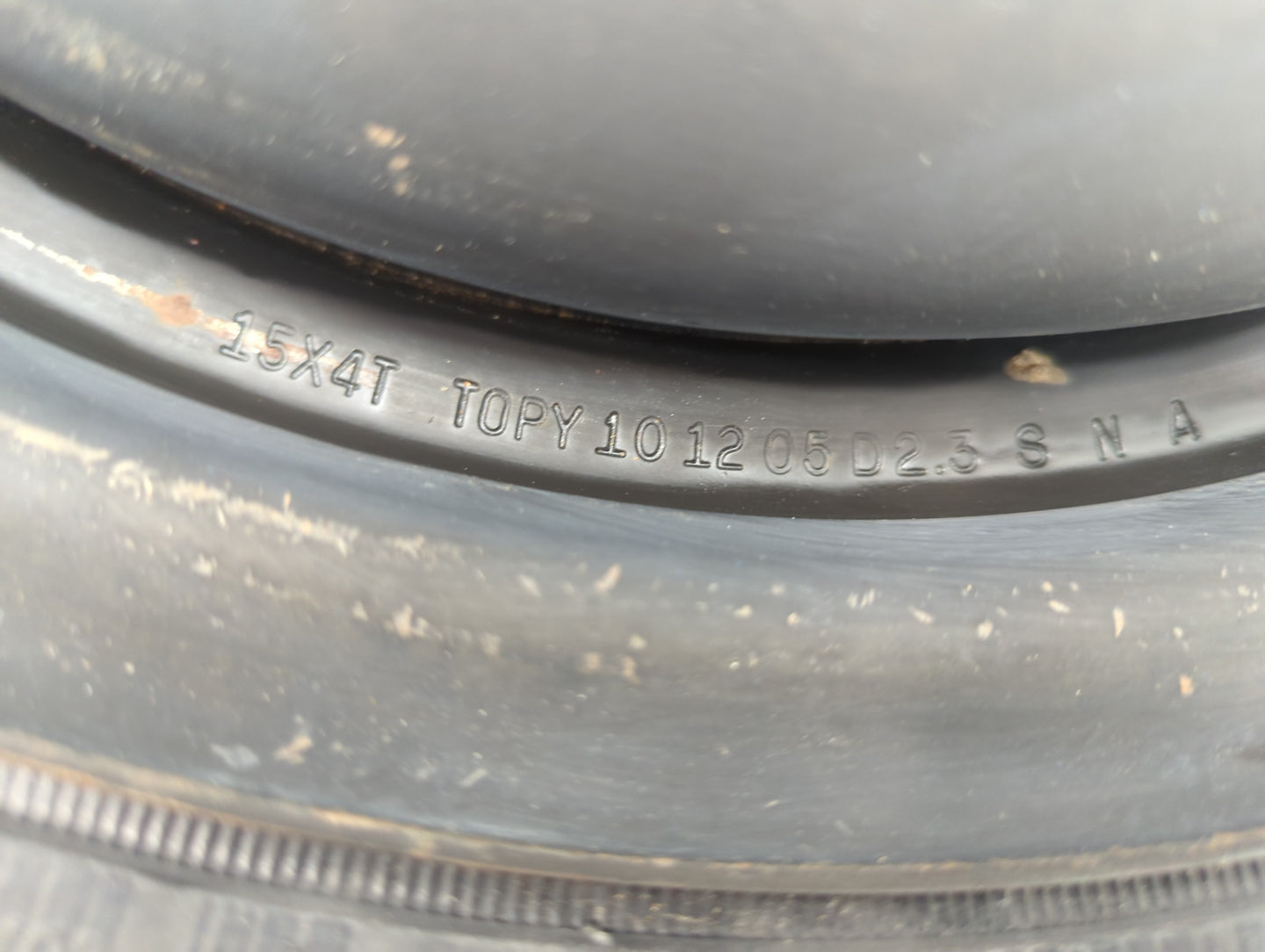 2006-2015 Hyundai Tucson Spare Donut Tire Wheel Rim Oem - Oemusedautoparts1.com