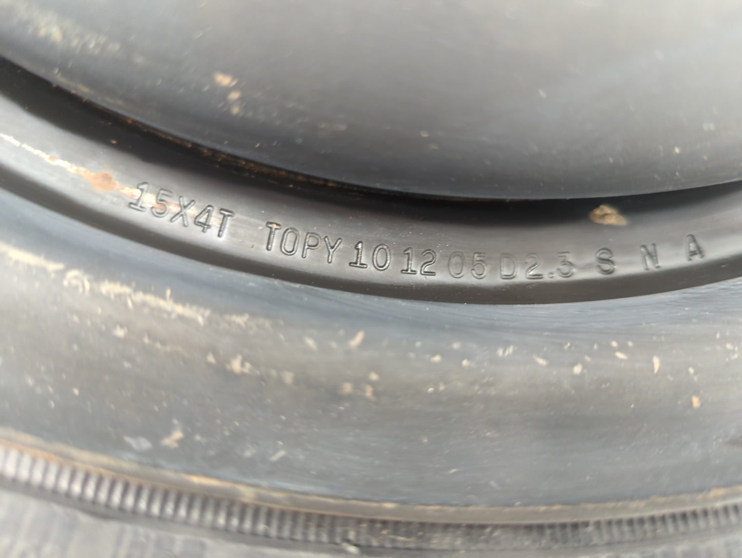 2006-2015 Hyundai Tucson Spare Donut Tire Wheel Rim Oem - Oemusedautoparts1.com