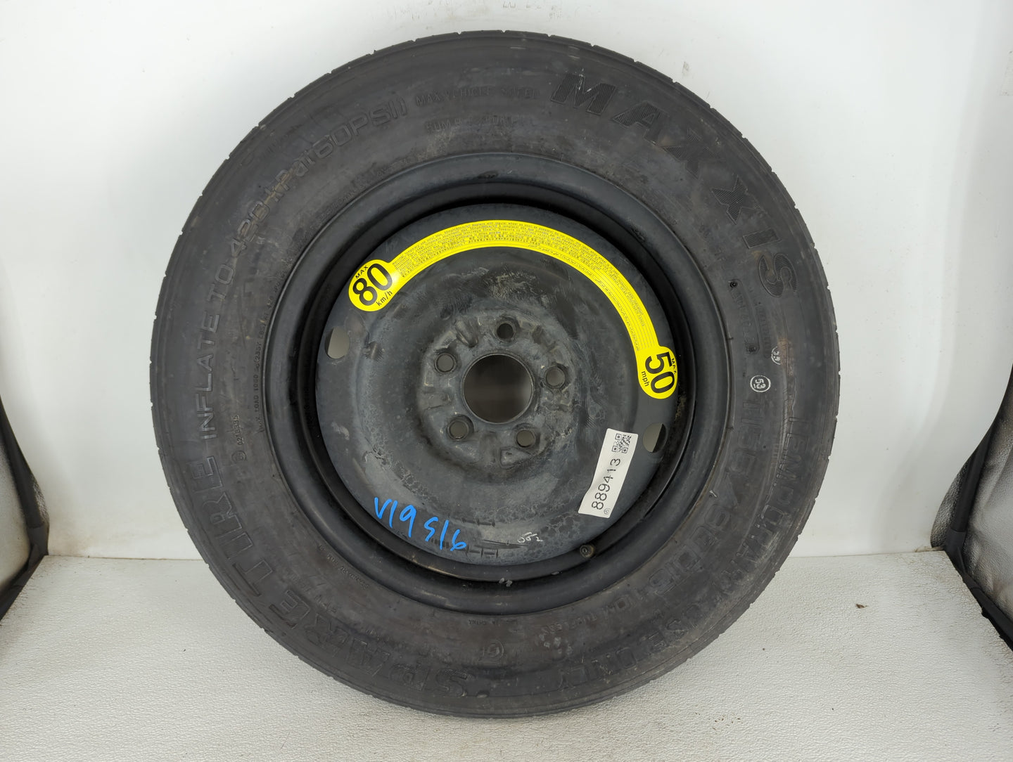 2010-2013 Hyundai Tucson Spare Donut Tire Wheel Rim Oem - Oemusedautoparts1.com