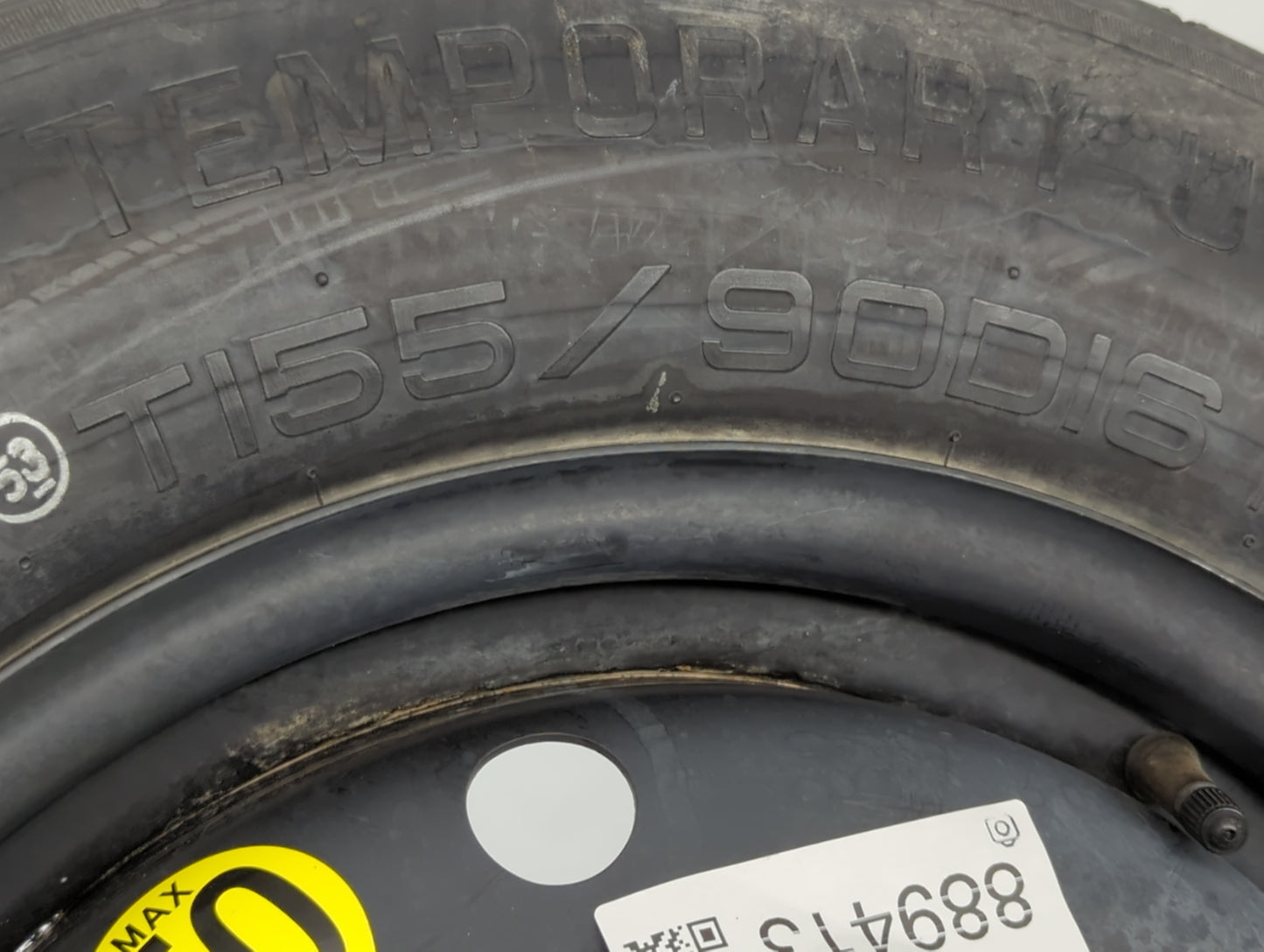 2010-2013 Hyundai Tucson Spare Donut Tire Wheel Rim Oem - Oemusedautoparts1.com