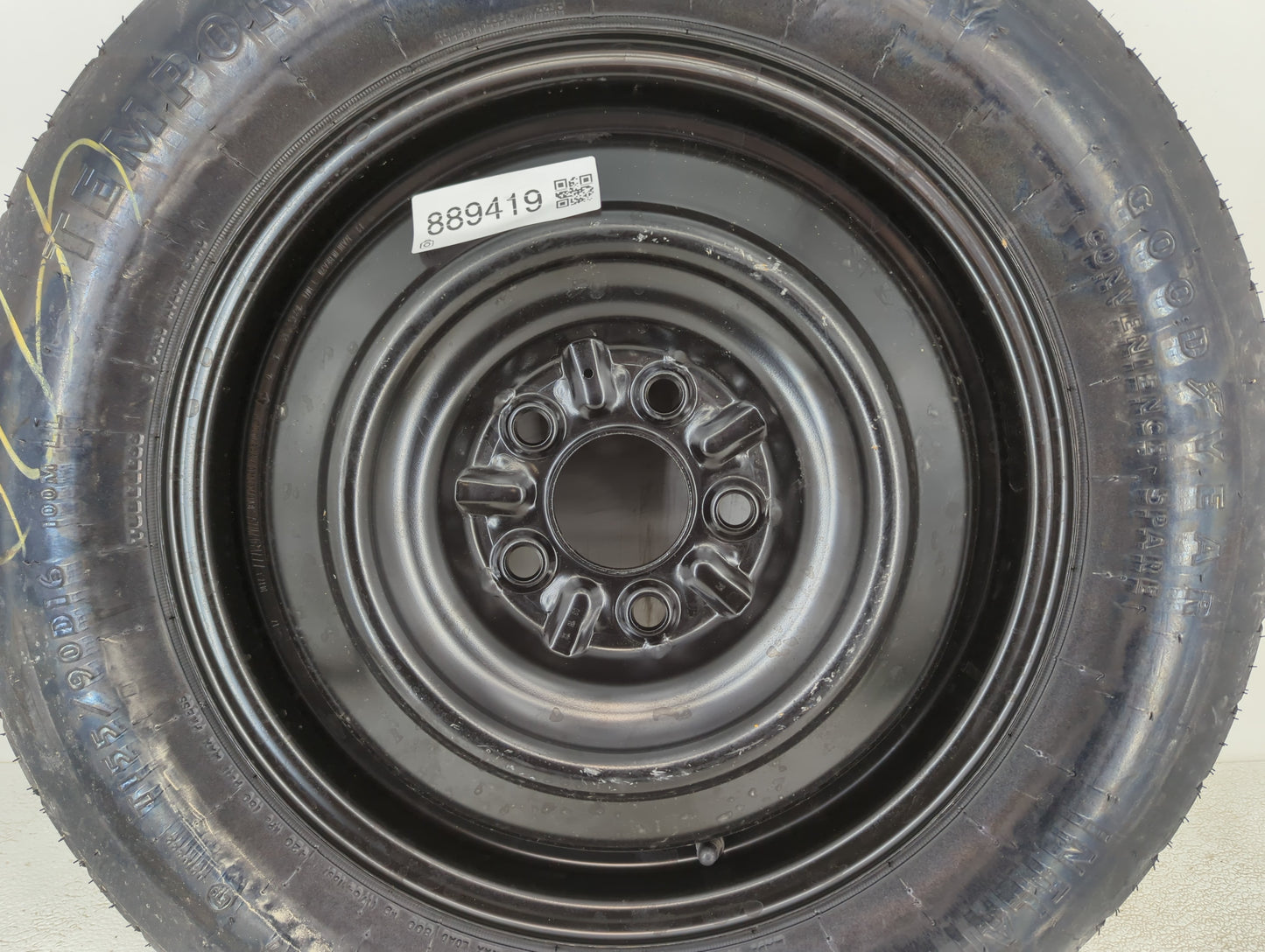2006-2015 Hyundai Tucson Spare Donut Tire Wheel Rim Oem - Oemusedautoparts1.com