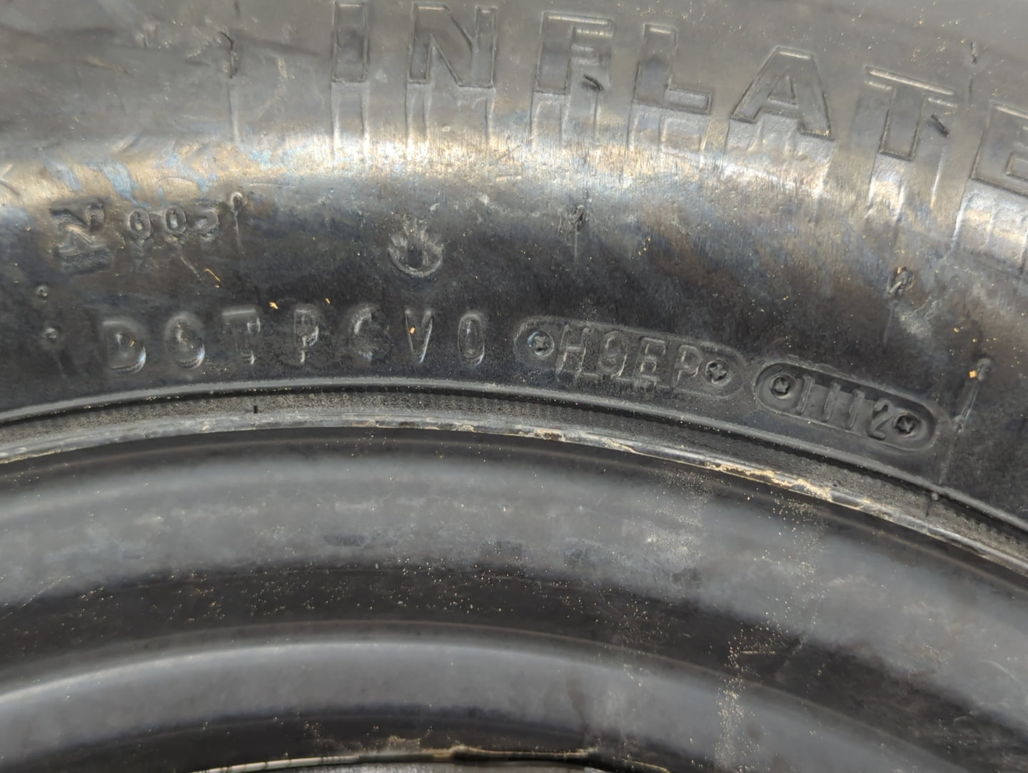2006-2015 Hyundai Tucson Spare Donut Tire Wheel Rim Oem - Oemusedautoparts1.com