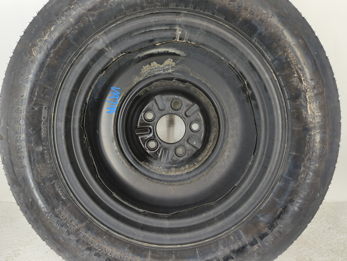 2006-2015 Hyundai Tucson Spare Donut Tire Wheel Rim Oem - Oemusedautoparts1.com