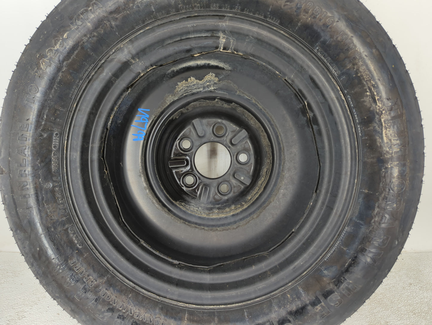 2006-2015 Hyundai Tucson Spare Donut Tire Wheel Rim Oem - Oemusedautoparts1.com