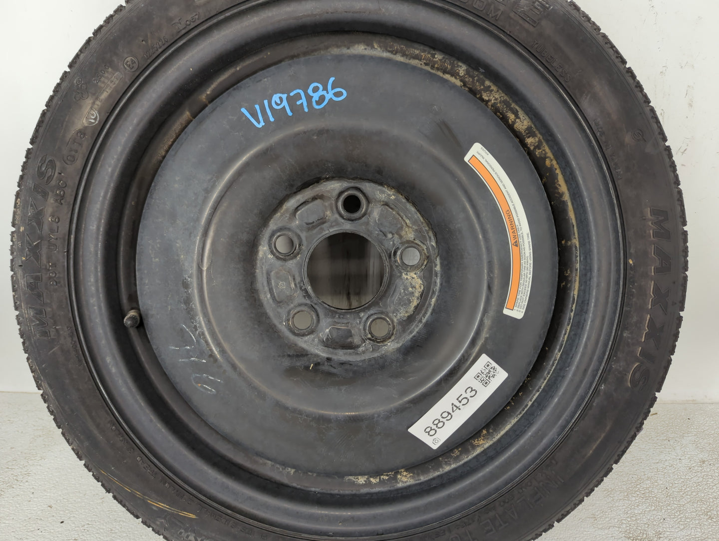 2006-2015 Hyundai Tucson Spare Donut Tire Wheel Rim Oem - Oemusedautoparts1.com
