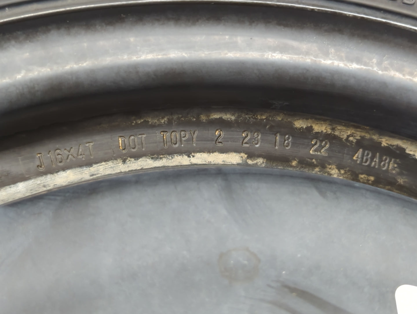 2006-2015 Hyundai Tucson Spare Donut Tire Wheel Rim Oem - Oemusedautoparts1.com
