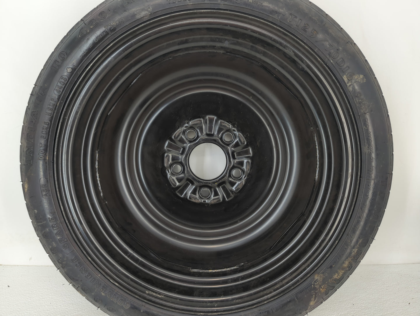 2006-2015 Hyundai Tucson Spare Donut Tire Wheel Rim Oem - Oemusedautoparts1.com
