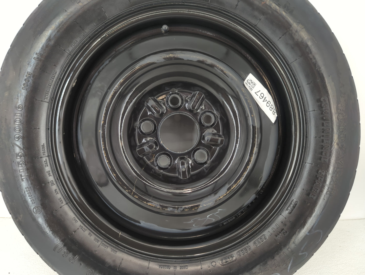 2006-2015 Hyundai Tucson Spare Donut Tire Wheel Rim Oem - Oemusedautoparts1.com