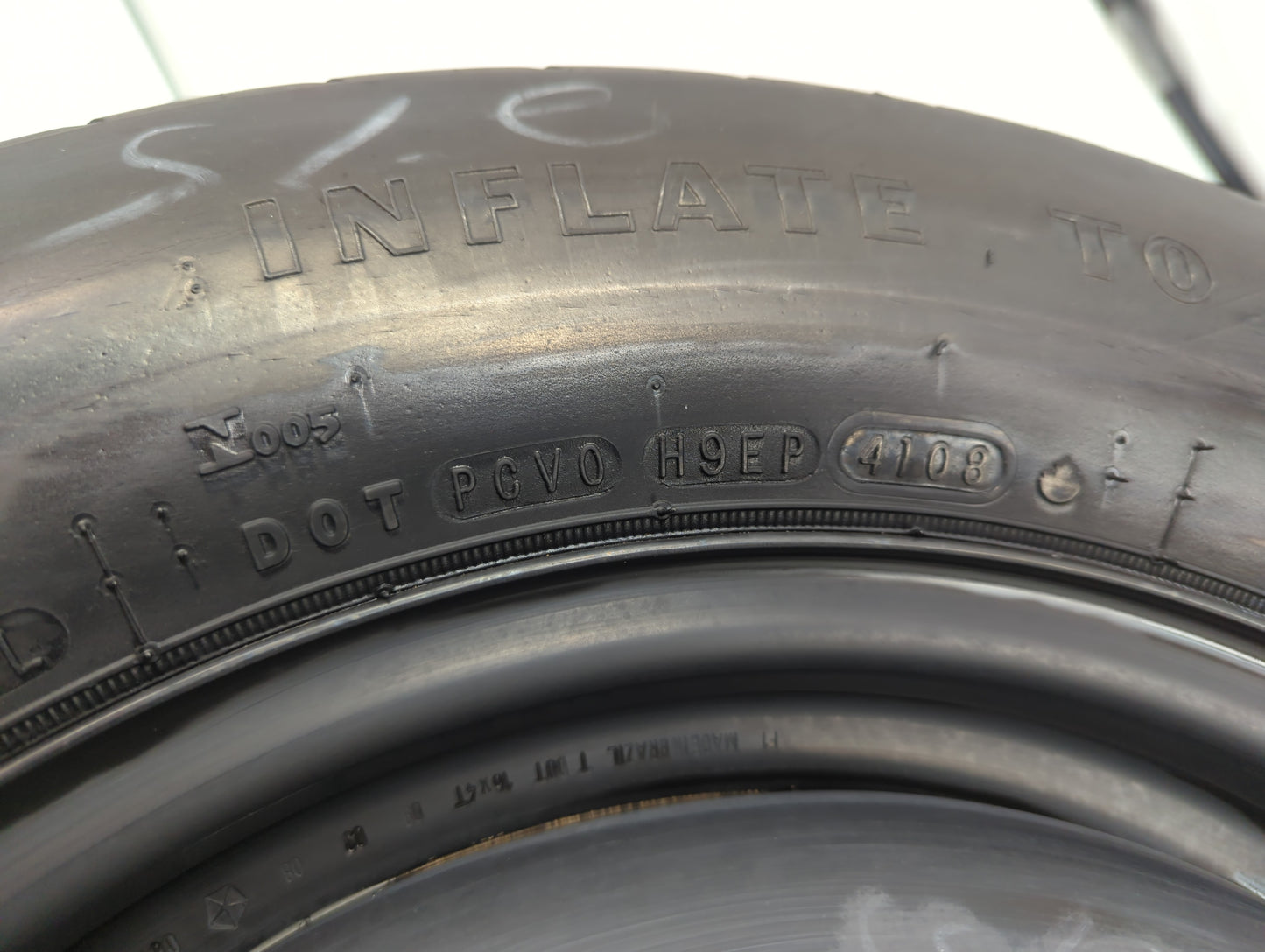 2006-2015 Hyundai Tucson Spare Donut Tire Wheel Rim Oem - Oemusedautoparts1.com