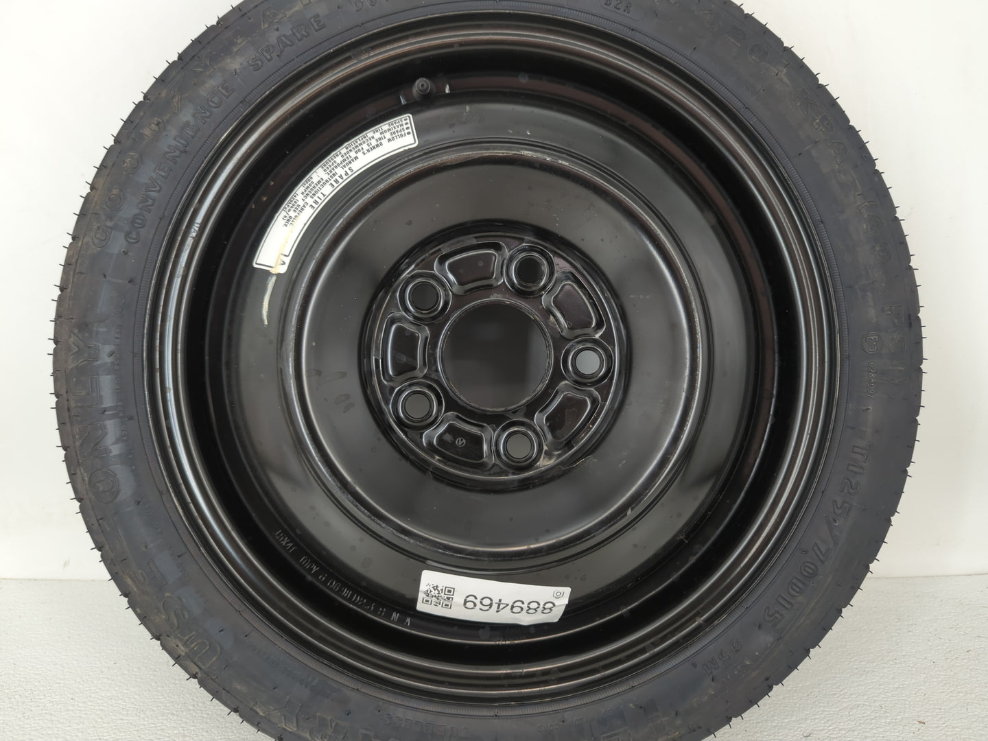 2006-2015 Hyundai Tucson Spare Donut Tire Wheel Rim Oem - Oemusedautoparts1.com