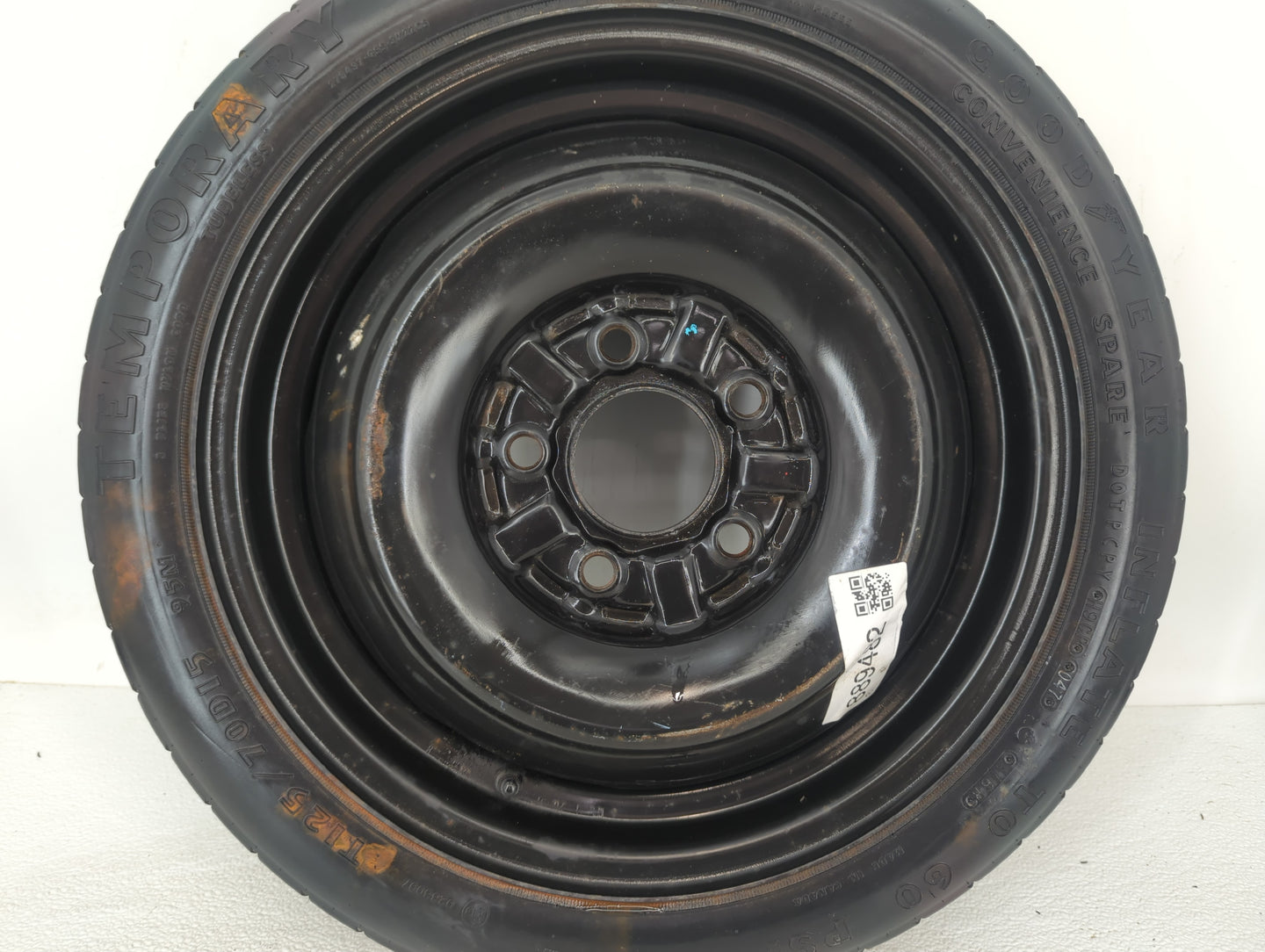 2006-2015 Hyundai Tucson Spare Donut Tire Wheel Rim Oem - Oemusedautoparts1.com