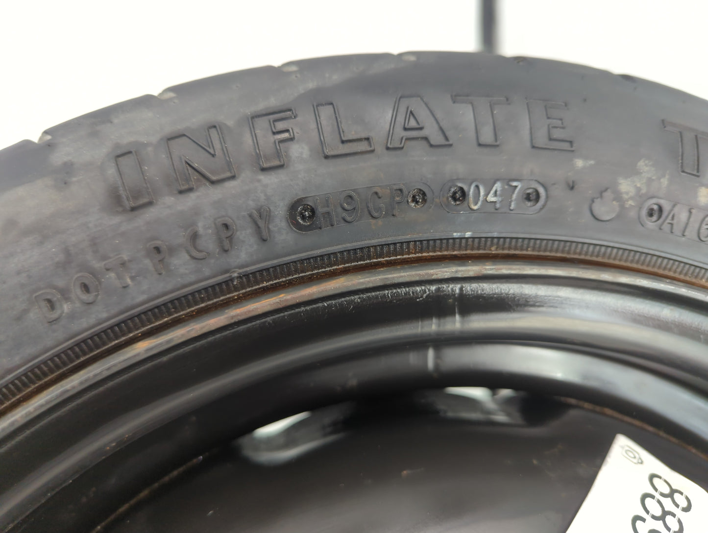 2006-2015 Hyundai Tucson Spare Donut Tire Wheel Rim Oem - Oemusedautoparts1.com