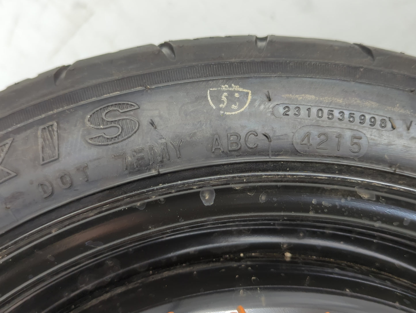 2006-2015 Hyundai Tucson Spare Donut Tire Wheel Rim Oem - Oemusedautoparts1.com