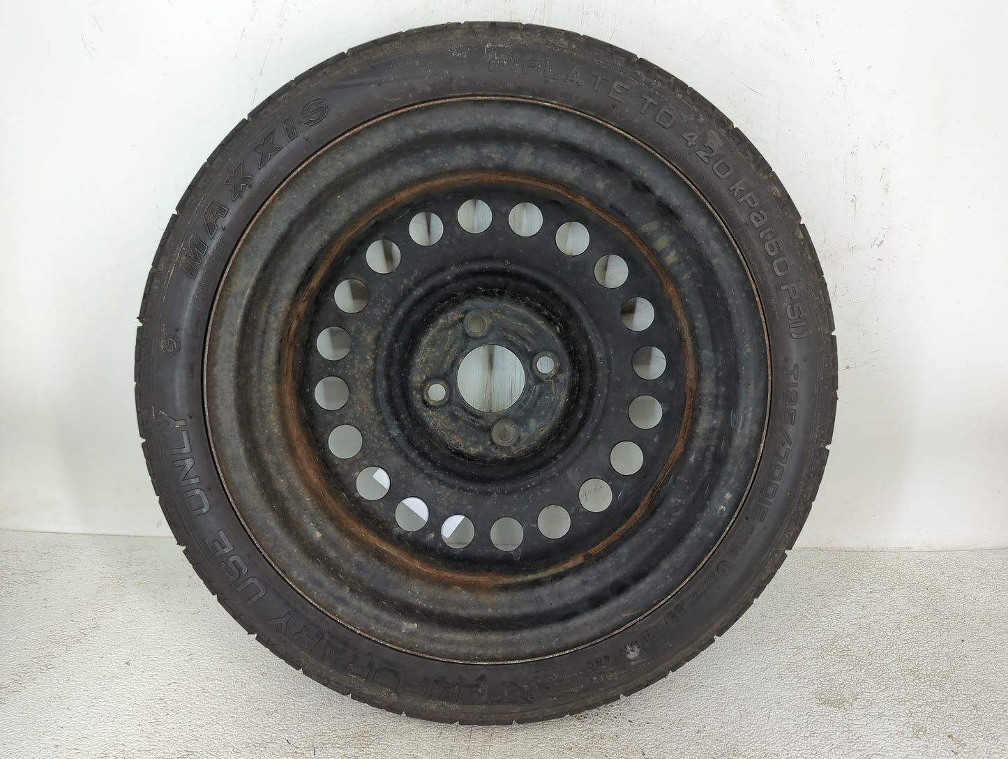 2006-2015 Hyundai Tucson Spare Donut Tire Wheel Rim Oem - Oemusedautoparts1.com
