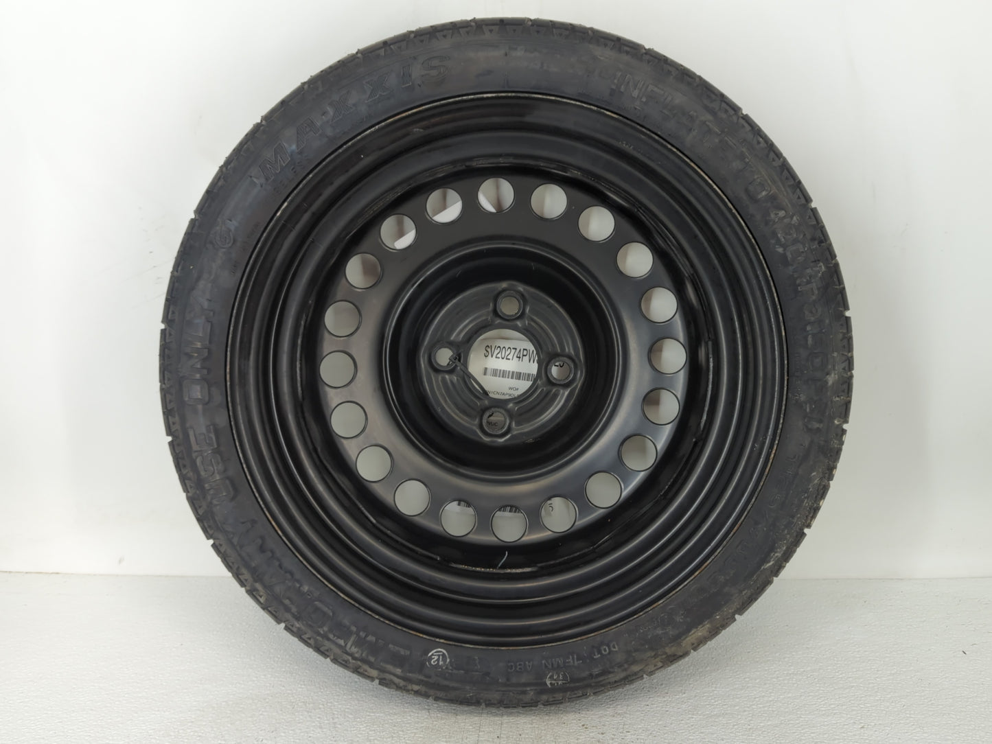 2006-2015 Hyundai Tucson Spare Donut Tire Wheel Rim Oem - Oemusedautoparts1.com