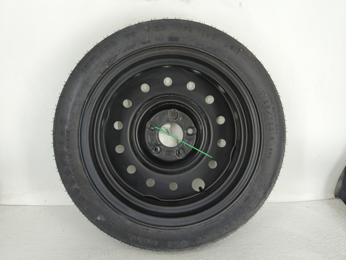 2006-2015 Hyundai Tucson Spare Donut Tire Wheel Rim Oem - Oemusedautoparts1.com
