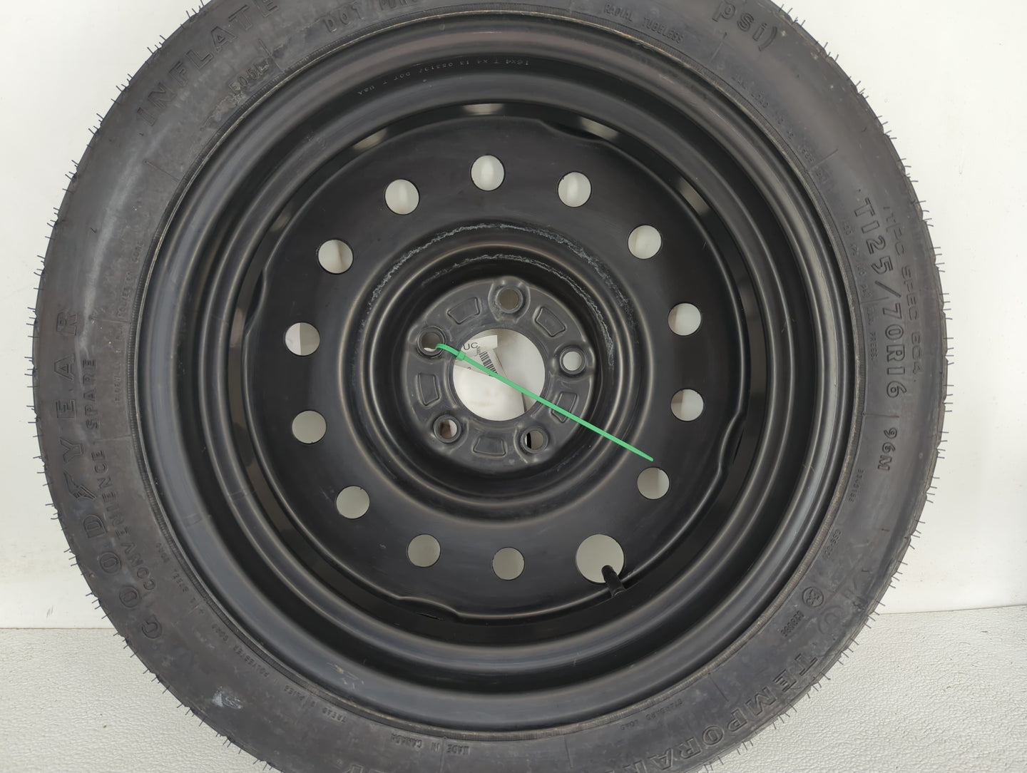 2006-2015 Hyundai Tucson Spare Donut Tire Wheel Rim Oem - Oemusedautoparts1.com