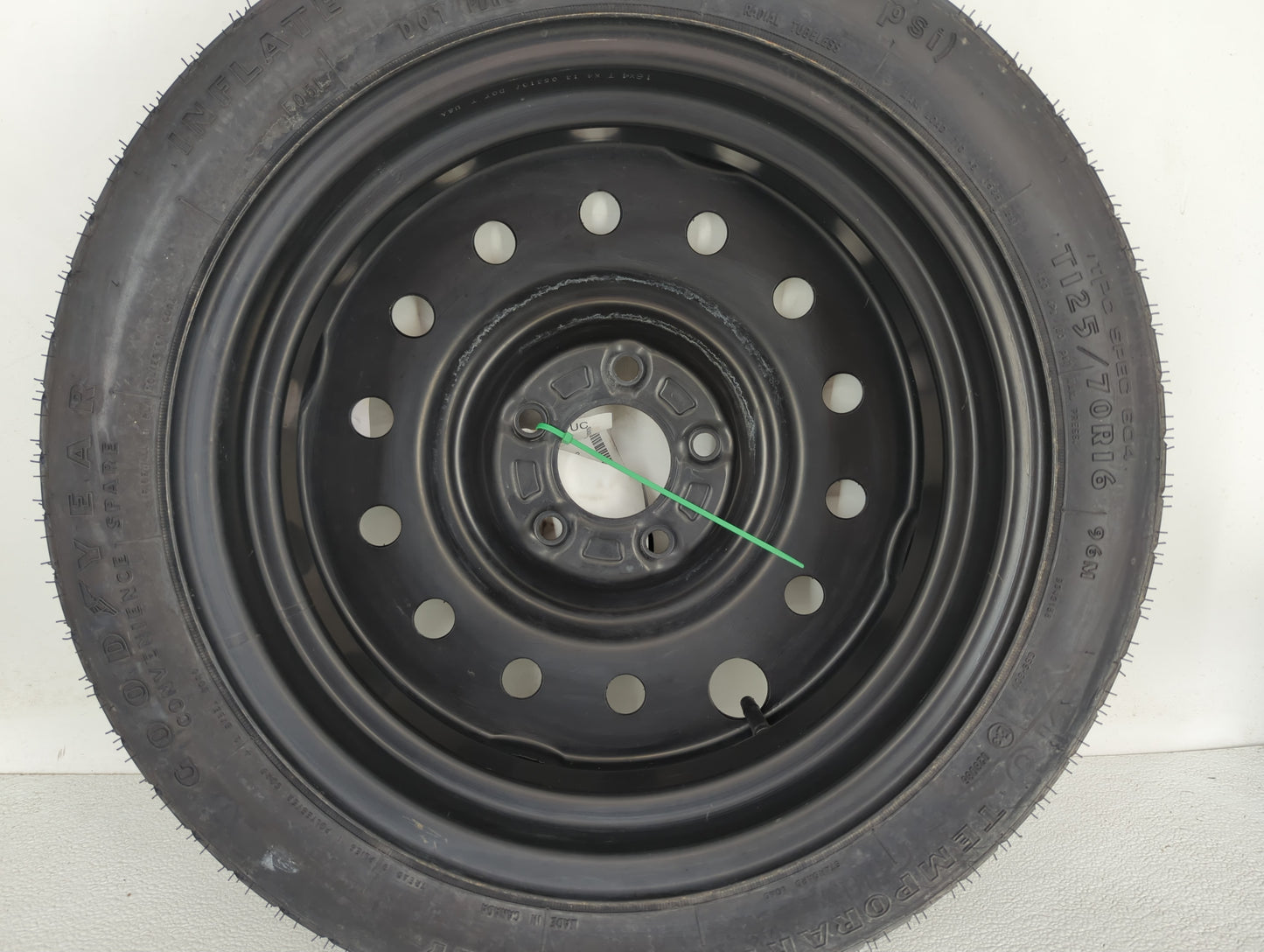 2006-2015 Hyundai Tucson Spare Donut Tire Wheel Rim Oem - Oemusedautoparts1.com