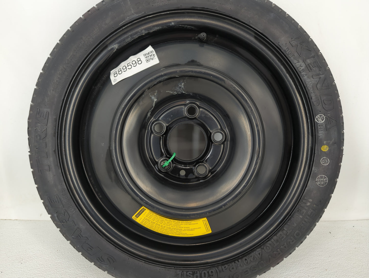 2006-2015 Hyundai Tucson Spare Donut Tire Wheel Rim Oem - Oemusedautoparts1.com