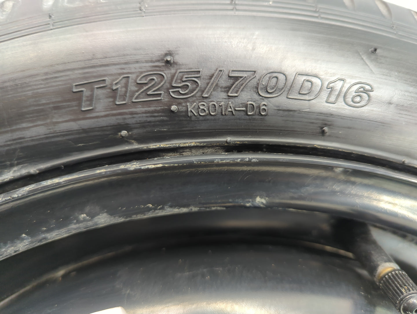2006-2015 Hyundai Tucson Spare Donut Tire Wheel Rim Oem - Oemusedautoparts1.com